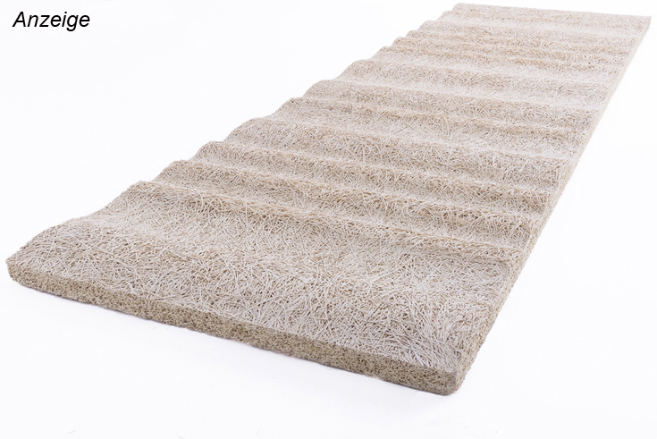 Wellenförmig: Akustiklösung für Wand und Decke