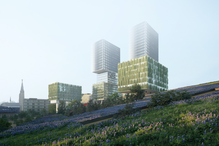 A Microforest in Eindhoven: Van der Meulen-Ansemsterrein by OMA