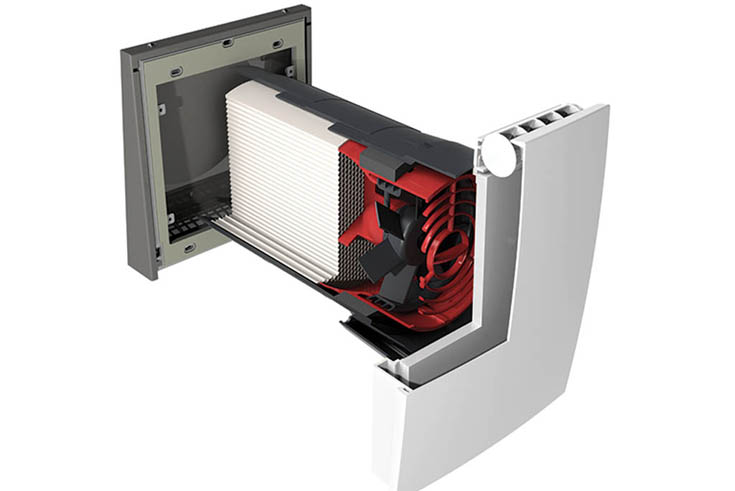 Lüftungssystem: Energie- und Schallreduktion