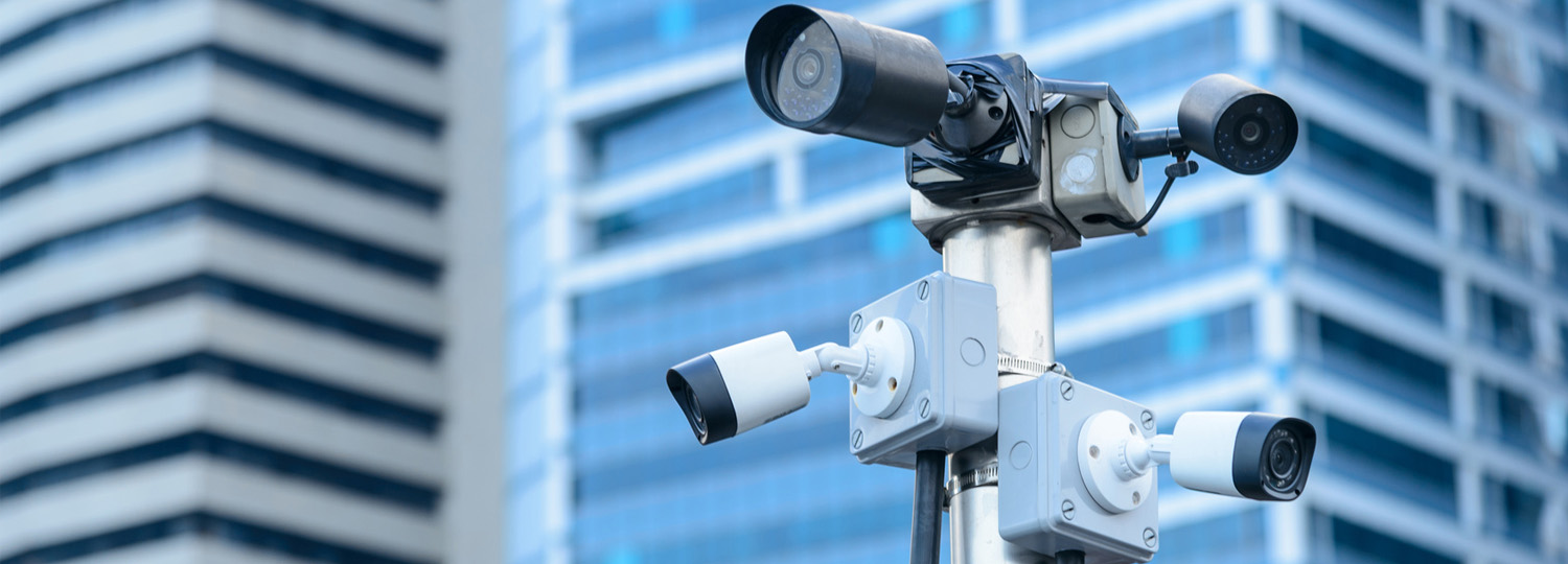 Sicherheitskamera im urbanen Stadtraum (Imagebild Fotolia, det-anan sunonethong)