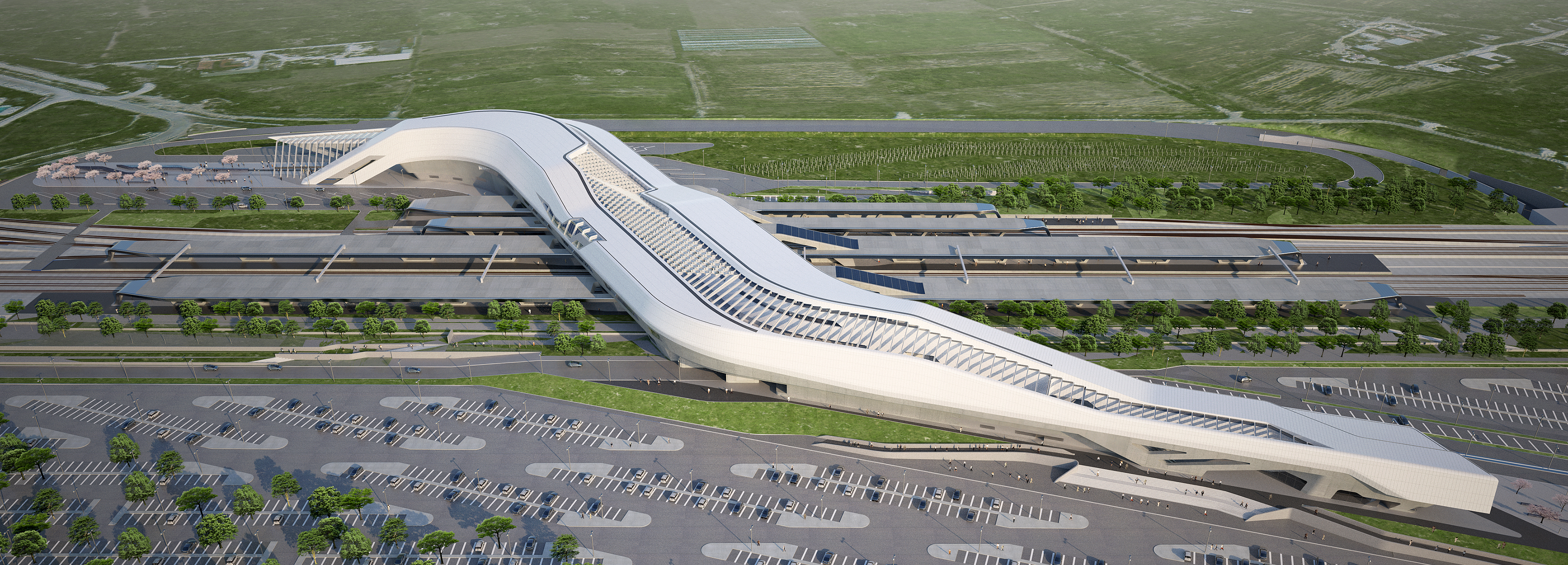 Rendering, Grafik: Zaha Hadid Architects