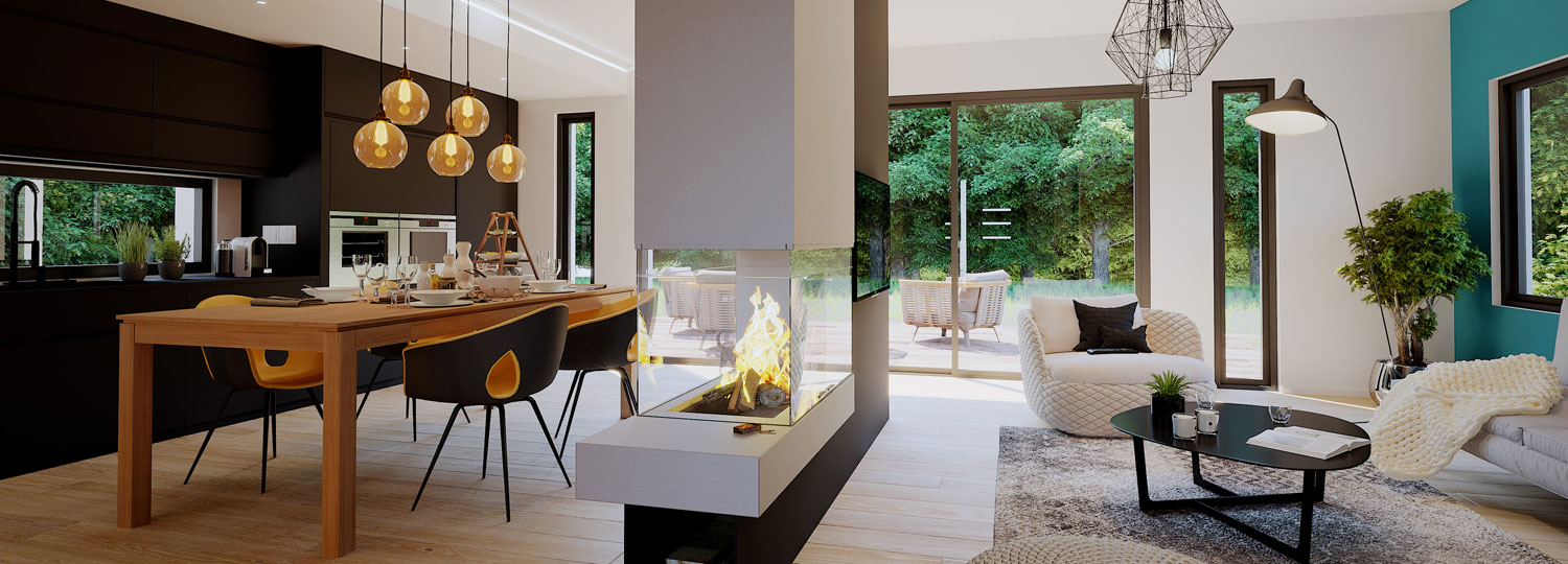 »Villa 3D Animation«; Studio: Valentinstudio; Artists: V. Ayrault, T. Pogorbsky & L. Luisetti (FR); Software: 3ds Max, Fusion, Corona, Grow FX