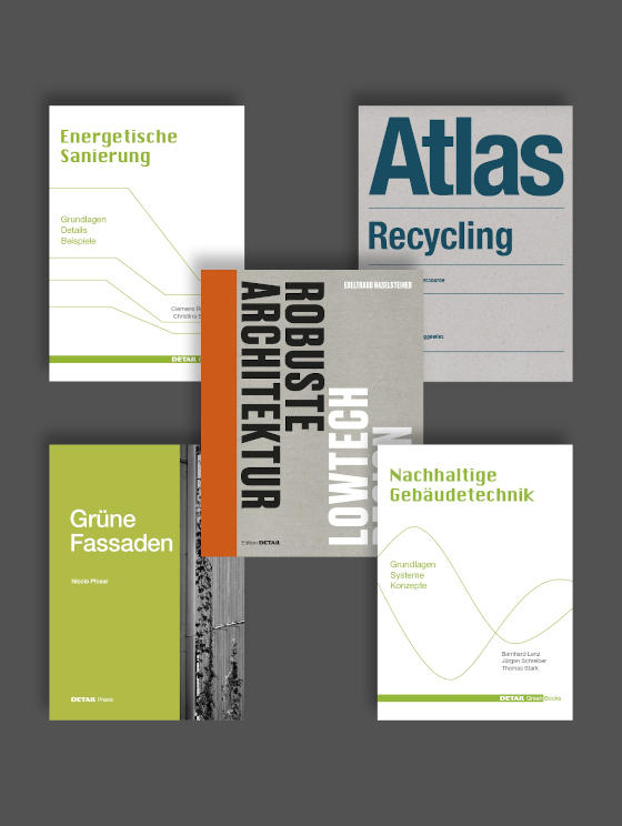 Buchpaket "Architektur und Nachhaltigkeit"