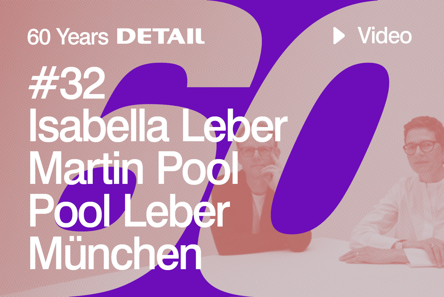 Diva und Diener: Pool Leber über das Detail in der Architektur