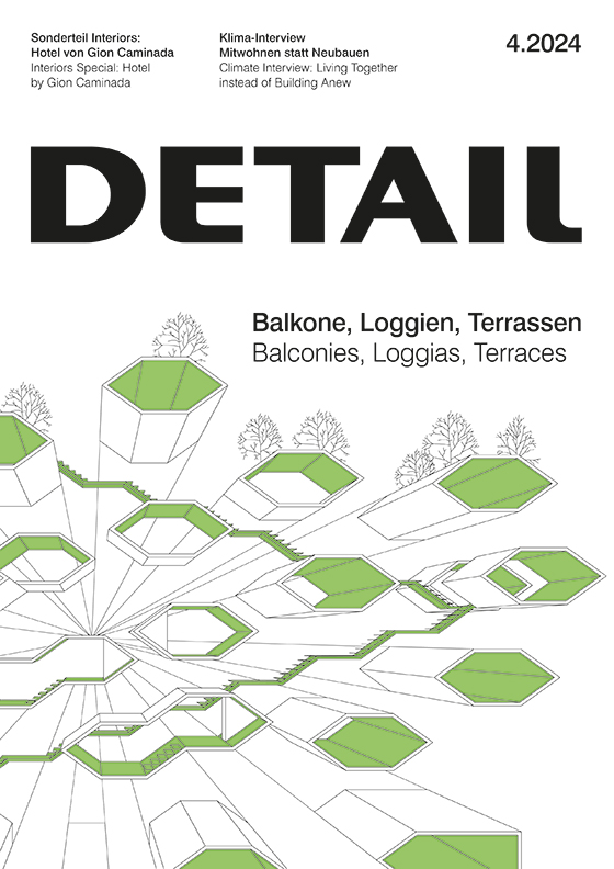 On the cover you can see the new DETAIL issue of april.