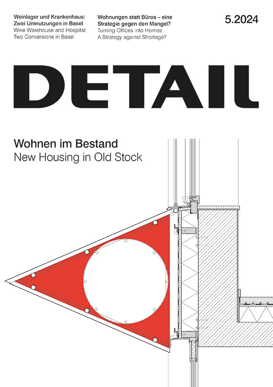 On the cover you can see the new DETAIL 5.2024