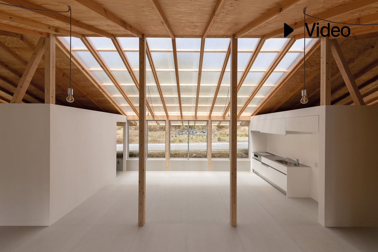 Roof Panelling of Fibreglass-Reinforced Plastic