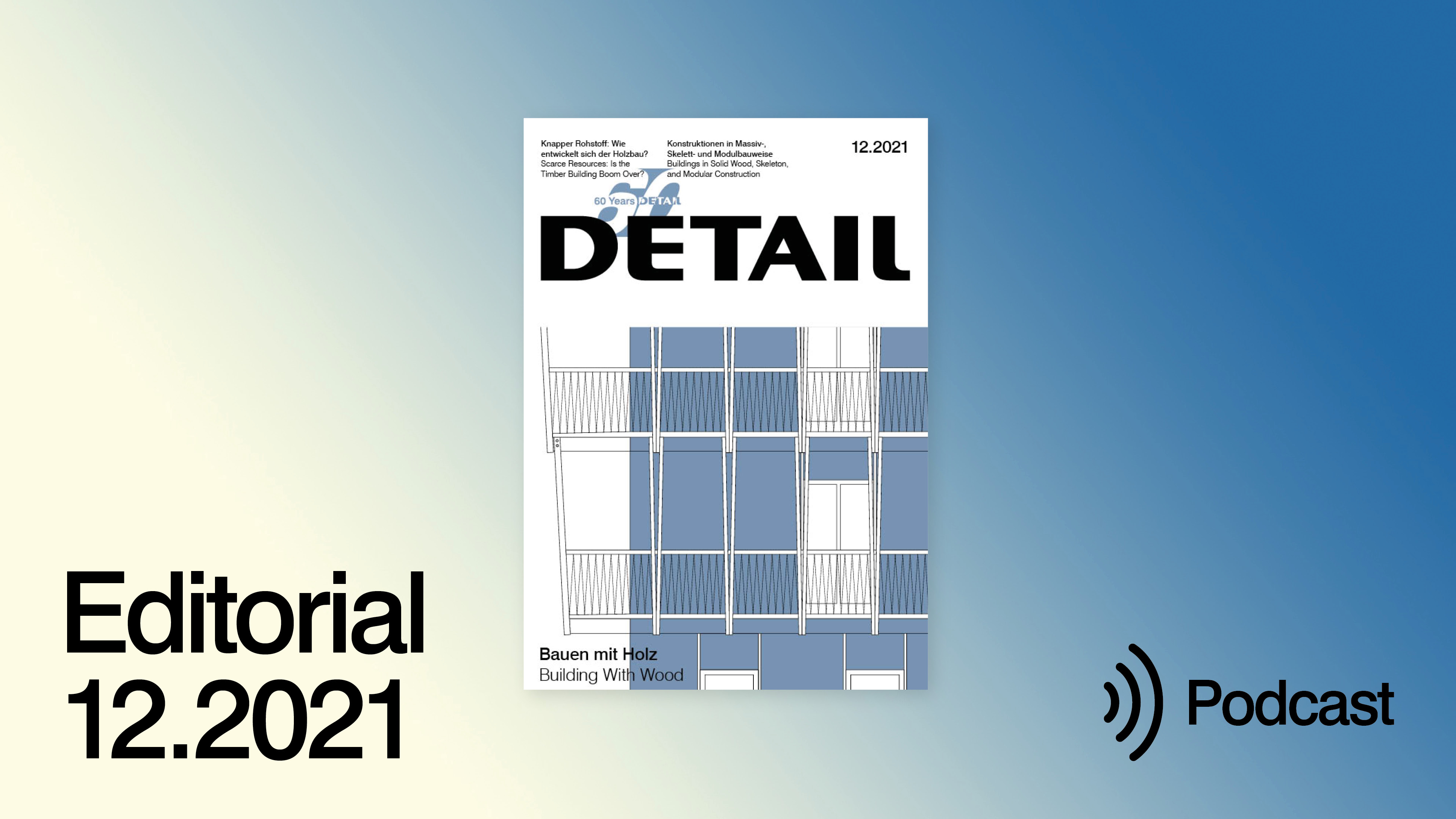 Building with Wood. Editorial 12.2021