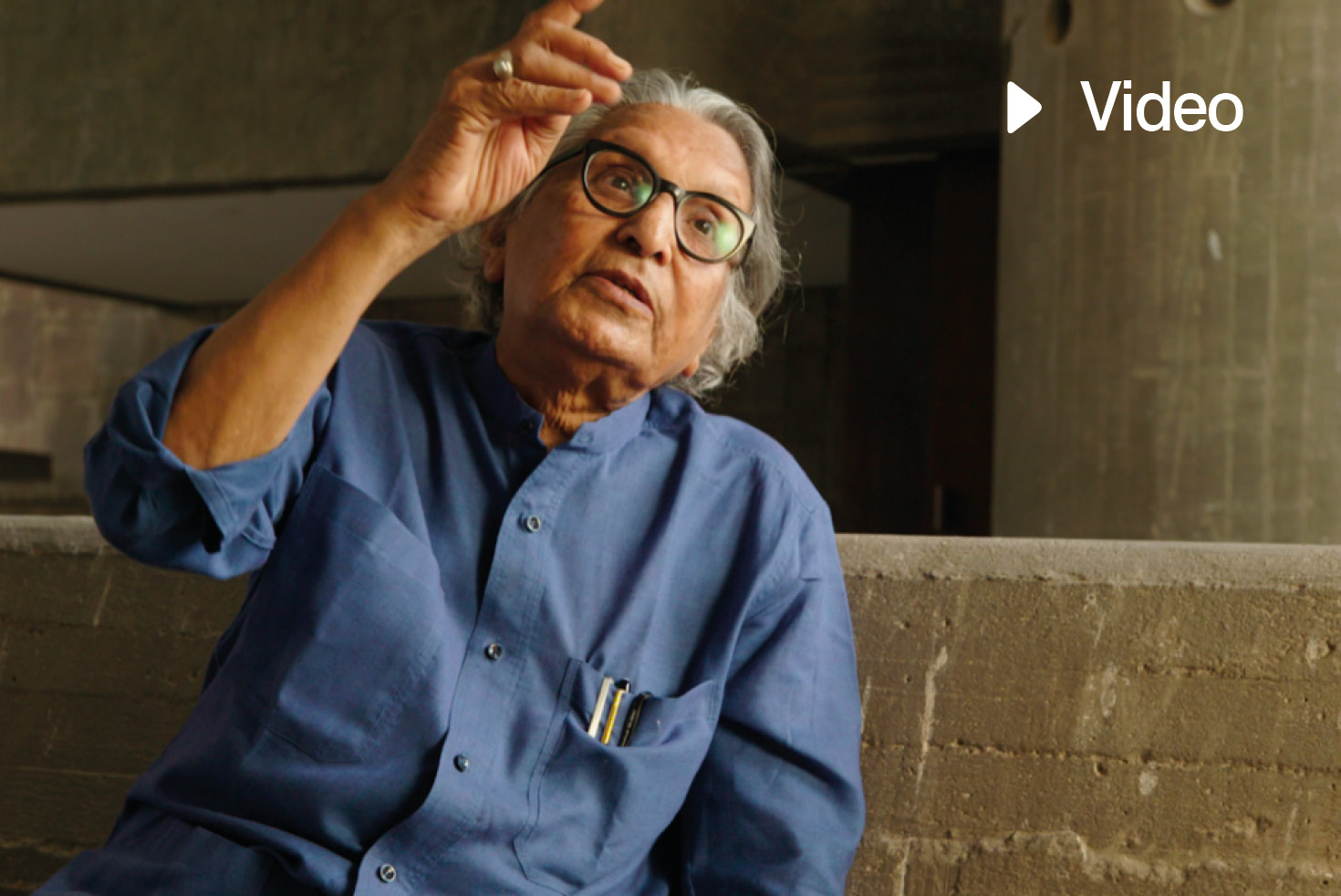 B.V. Doshi: Der Mensch im Zentrum der Architektur