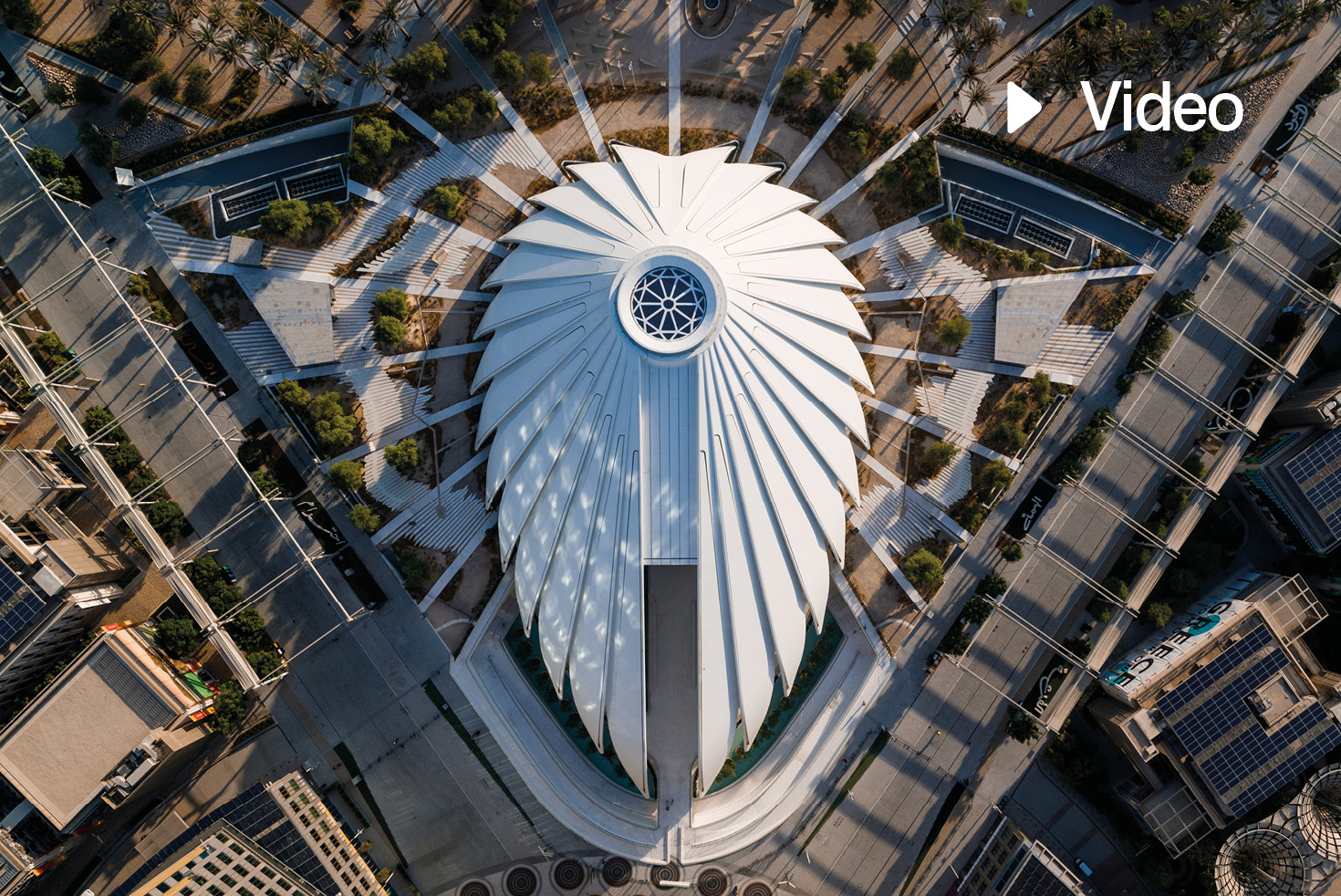UAE Pavilion von Santiago Calatrava