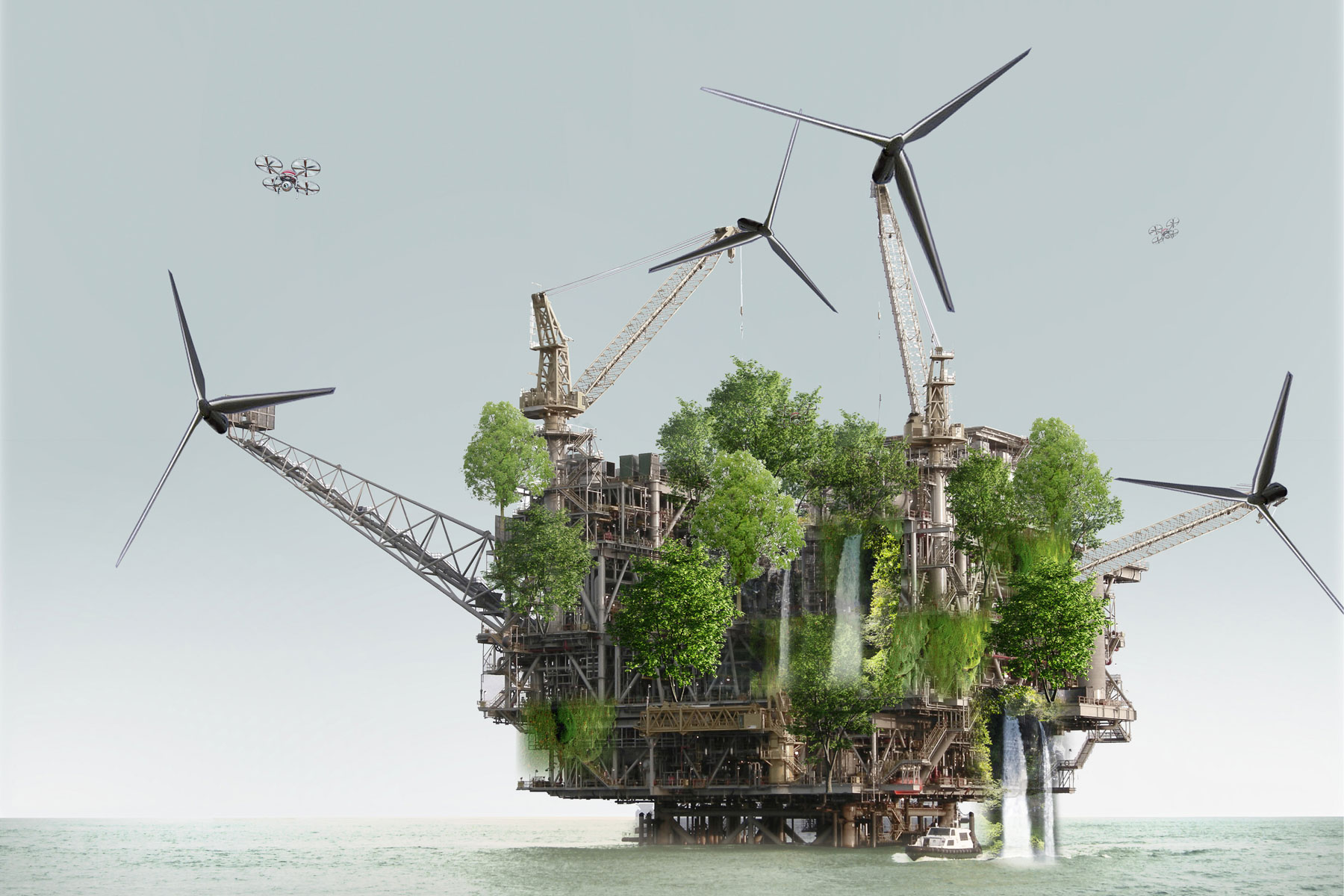 XTU Architects, X_Land, Rendering, 2020 © XTU Architects