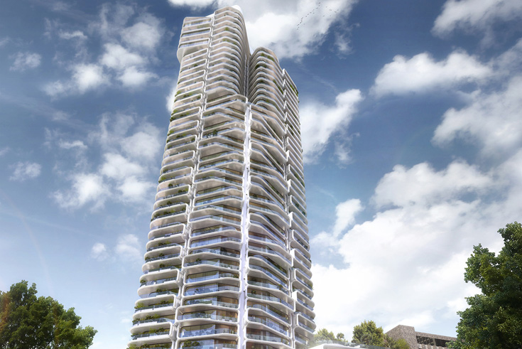 Deutschlandrekord: Höchstes Wohnhochhaus entsteht in Frankfurt