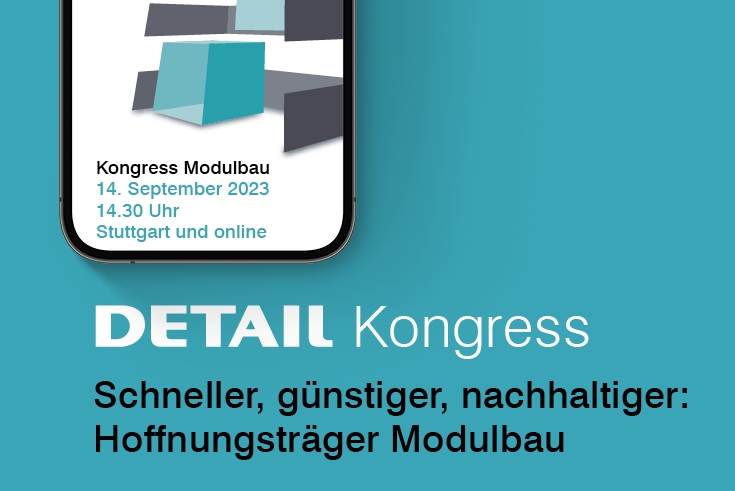 DETAIL Kongress Modulbau 2023