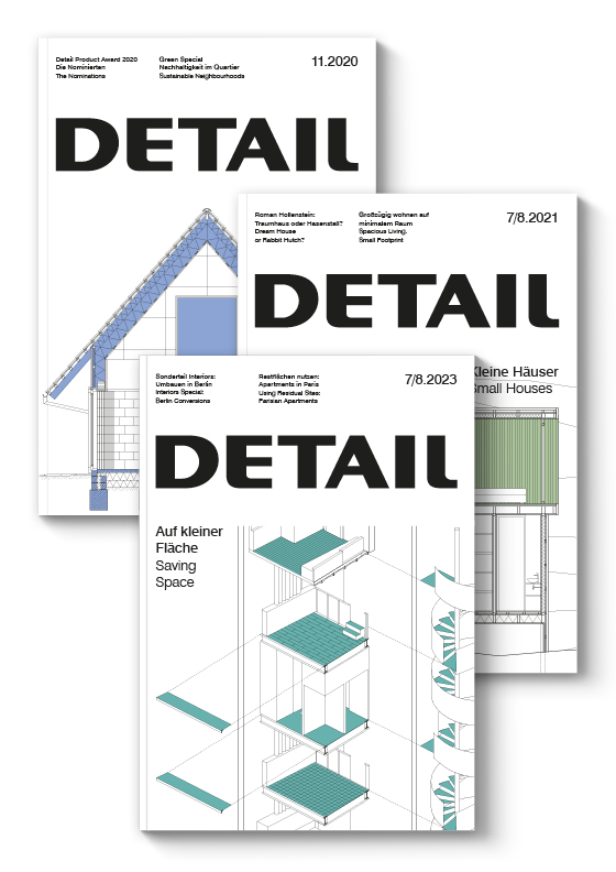 On the cover, you can see the compilation of three different issues focusing on the theme of Saving Space and Simple.
