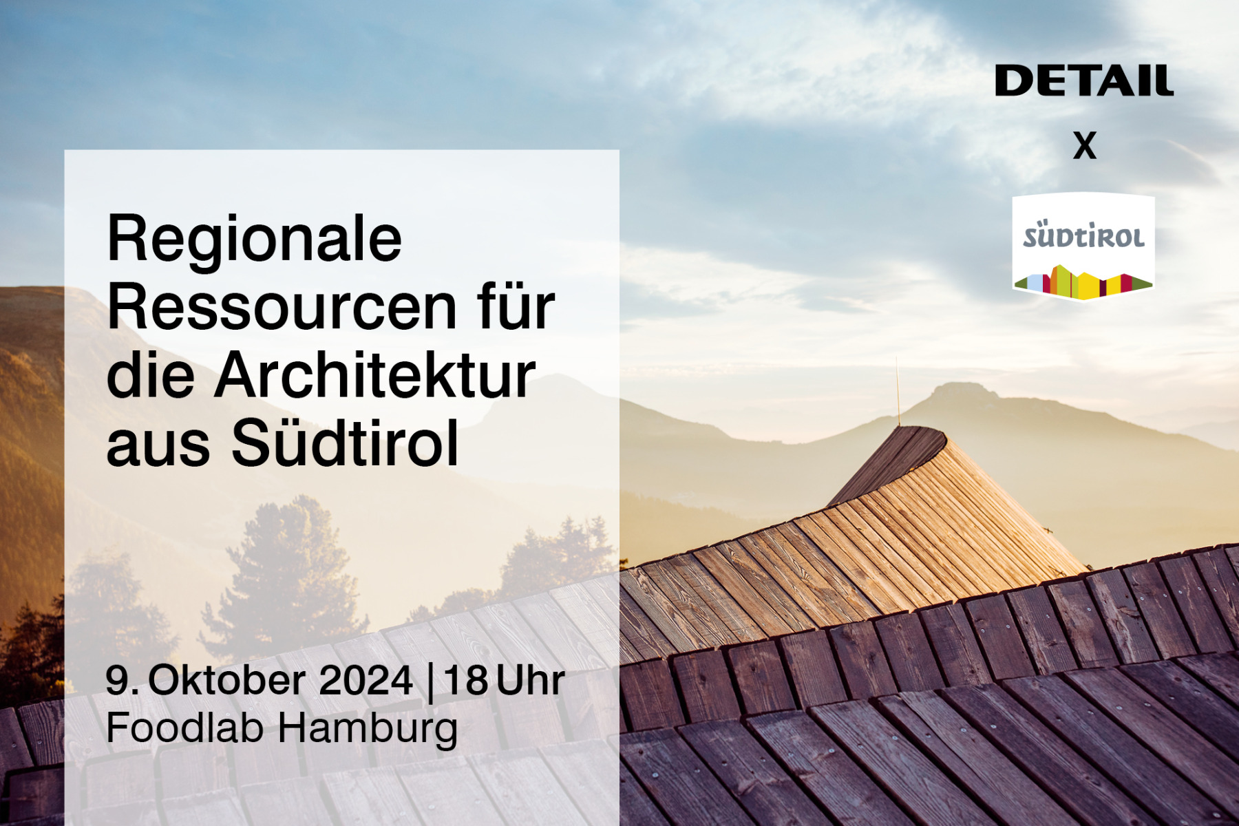 Regionale Ressourcen für die Architektur aus Südtirol