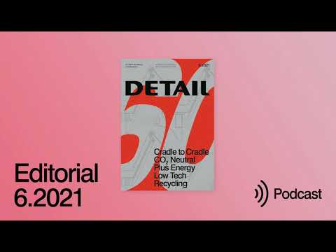 Klimanotstand und Architektur – Editorial 6.2021