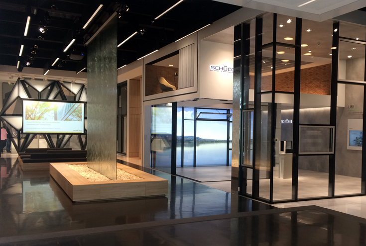 Schüco Showroom, Bielefeld; Foto: MZ