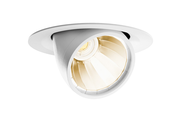 Einbaustrahler: Stufenlos schwenkbar