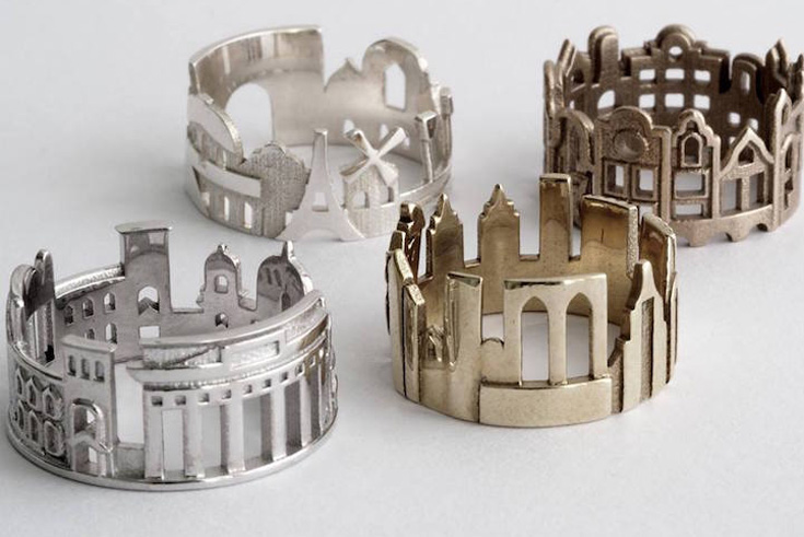 Um den Finger gewickelt: Skyline-Ringe von Ola Shekhtman