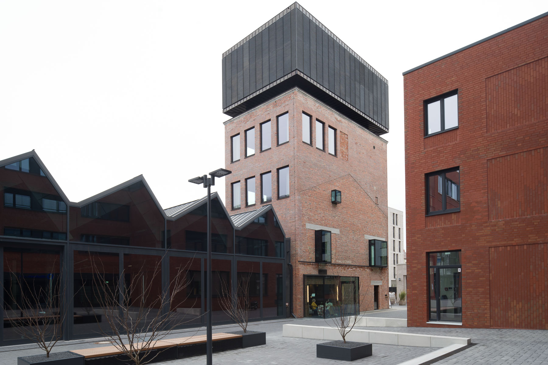 Das neue Sartorius Quartier in Göttingen erwächst aus den historischen Bestandsbauten. © Klaus Frahm