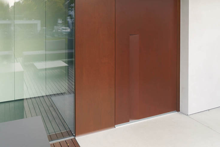 Außentür: Umlaufend dicht