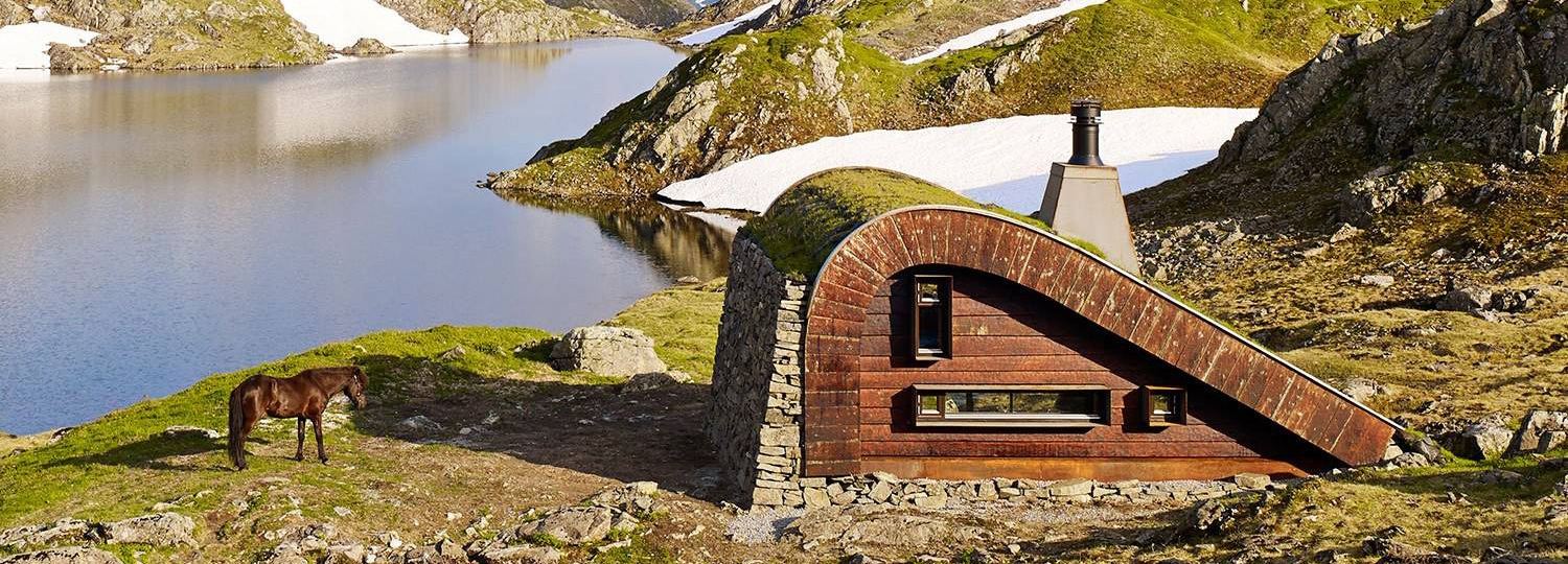 Gut getarnt: Jagdhütte von Snøhetta
