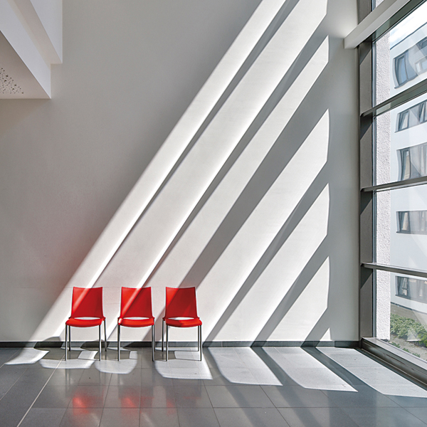 Hygienische Umgebung durch aktive Dispersionsfarbe