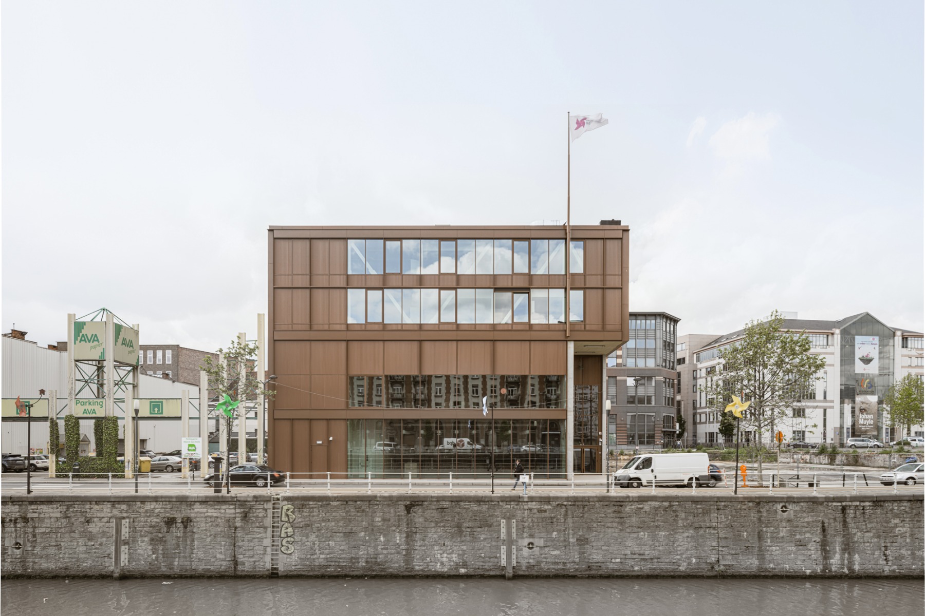 Das Quartierszentrum Amal Amjahid ist ein sozialer Treffpunkt in Brüssel. © Jeroen Verrecht