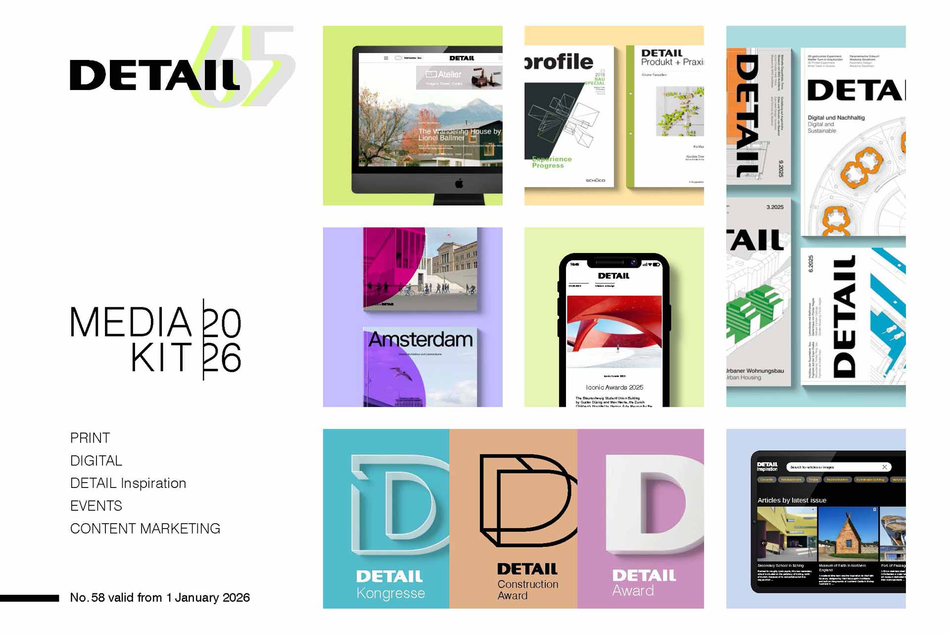 Dover of the DETAIL Media Kit 2026.