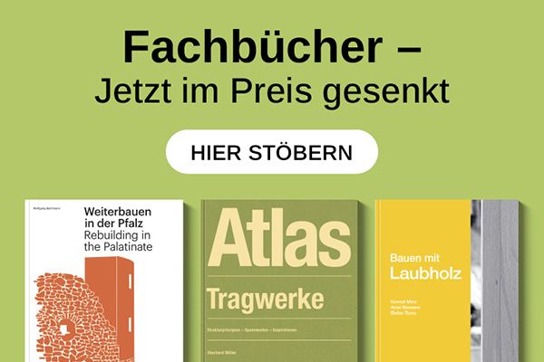 Text: 10 Prozent Rabatt auf reduzierte Bücher nur 26.-30. Juni Buchcover von Edition DETAIL