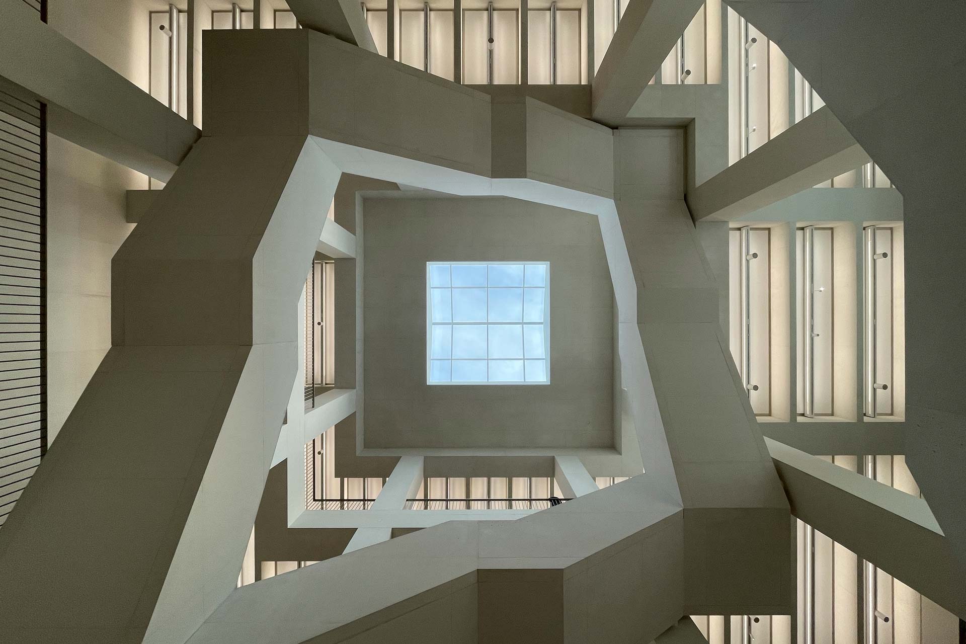 Säulenkonstruktion aus Beton.