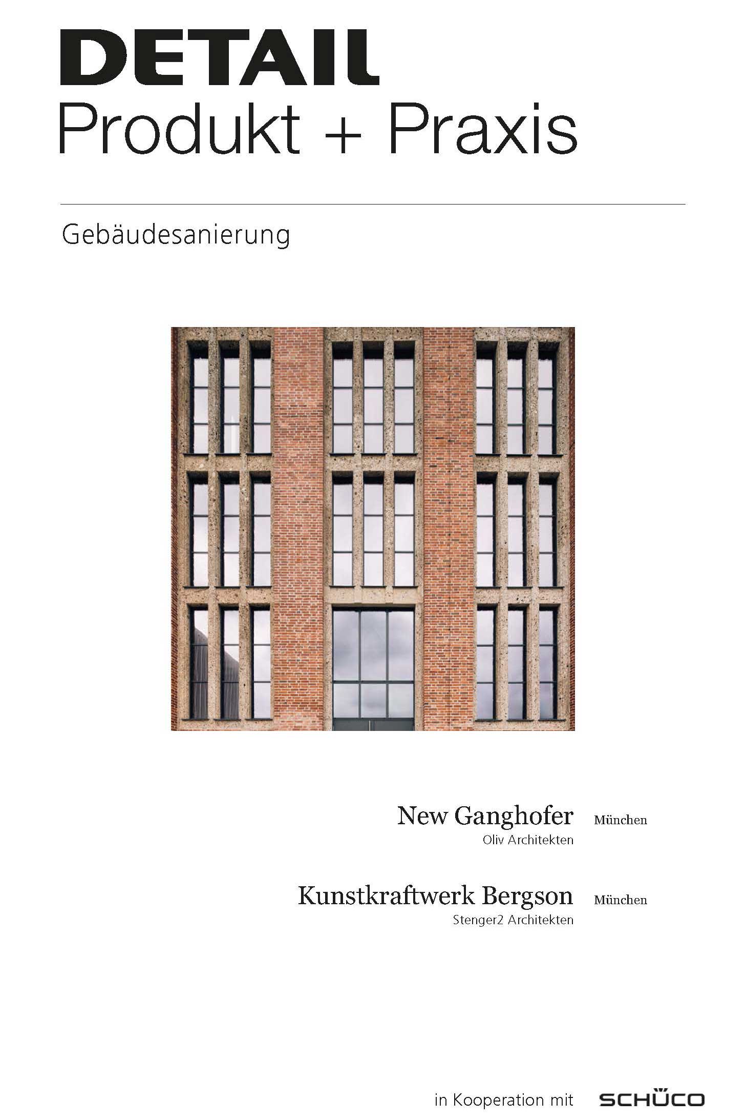 DETAIL Produkt + Praxis für Schüco_Cover
