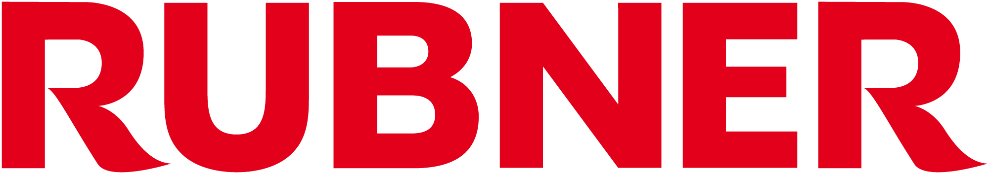 Rubner Unternehmenslogo in rot.