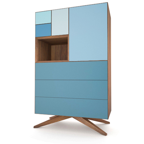 01-Incunabular-Tall-Boy-Blues2 Tall boy cabinet