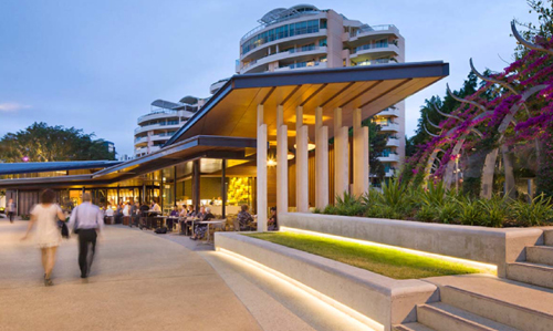 02_perspective of River Quay Riverside shops