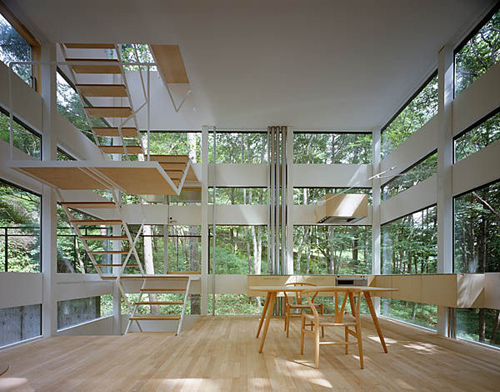 03-Ring House interior interior viow out