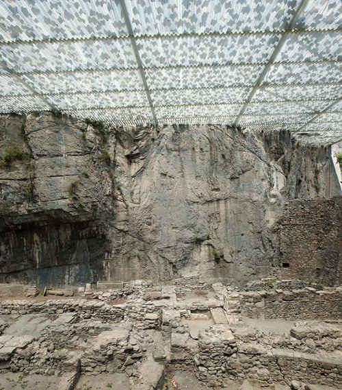 03-across view ruins and cliff wall