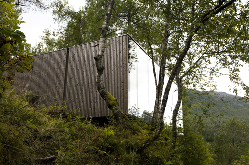03-glass front Timber cladding.