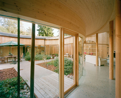 08-view into courtyard courtyard in summer.