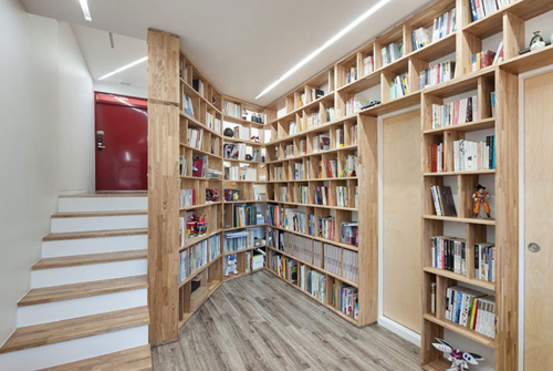 12-library stair