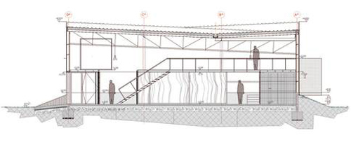 13-section drawing section drawing