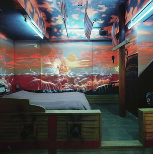 3-fantasy room fantasy painting
