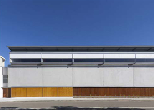E_internal gym facade detail