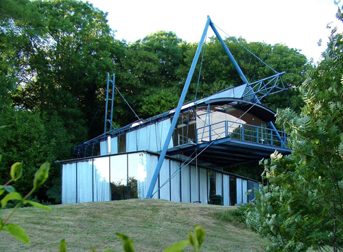 GlassHouse_01 View towards the house.