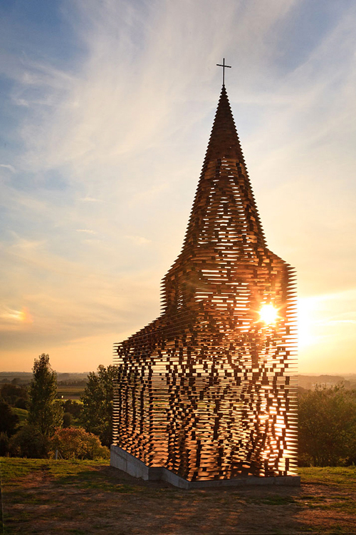 Transparent church Transparent church by Gijs Van Vaerenbergh