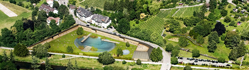 Riehen Natural Swimming Pool by Herzog & de Meuron