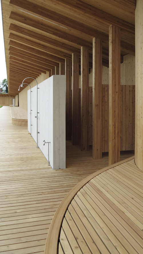Riehen Natural Swimming Pool by Herzog & de Meuron